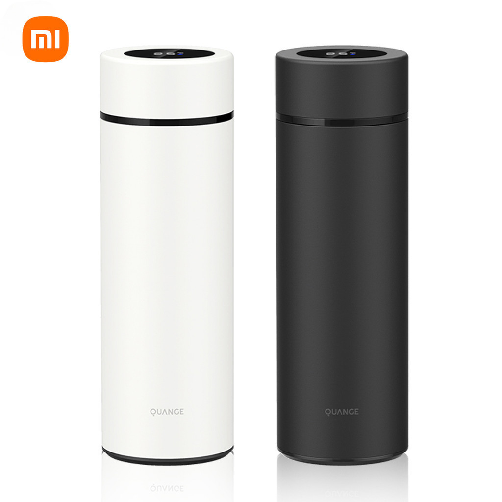 Xiaomi Quange 400ml Hiển thị nhiệt độ cốc kỹ thuật số Bình cách nhiệt thông minh 316 Vỏ đạn bằng thép không gỉ Cốc giữ nhiệt