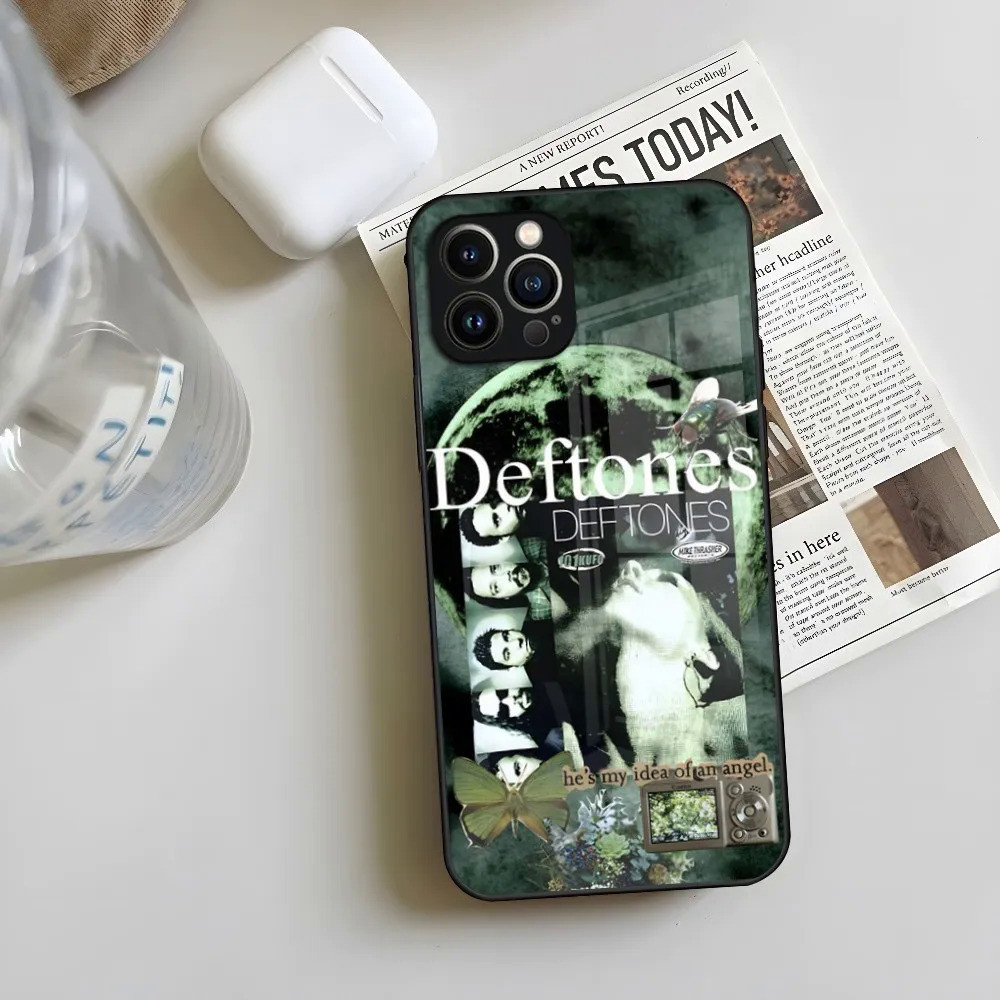 BK-1 CHO IPhone Thời Trang Deftones Ốp Lưng Điện Thoại Iphone 17,15 14 13 12 Pro Max 11 Mini X Xr Xs 8 Puls kính 0564