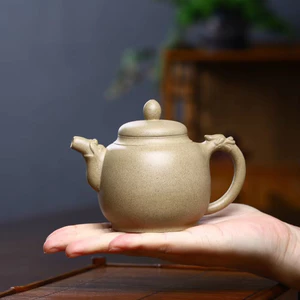 Ấm Tử Sa Nghi Hưng Liên Tử Long Tôn 250 ml (Bổn Sơn Lục Nê)