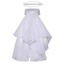 XGB Ruffle Cổ Giả Jabot Trang Phục Thời Trung Cổ Cổ Trắng