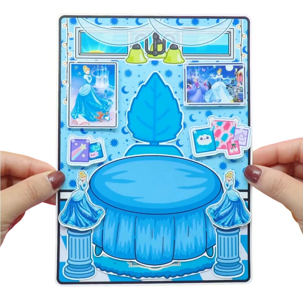 Đồ chơi bằng giấy ngôi nhà búp bê của toca boca đồ chơi bé gái h23