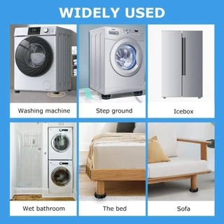Tấm lót chân máy giặt đa năng MARBLEM chống trượt, phụ kiện đế chống sốc, giảm rung cho đồ nội thất