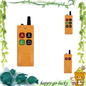 Điều khiển từ xa không dây công nghiệp chống nước và chống rơi công suất cao EV1527 Chip ASK 2000M Tầm xa 433Mhz Dễ dàng cài đặt 4 nút