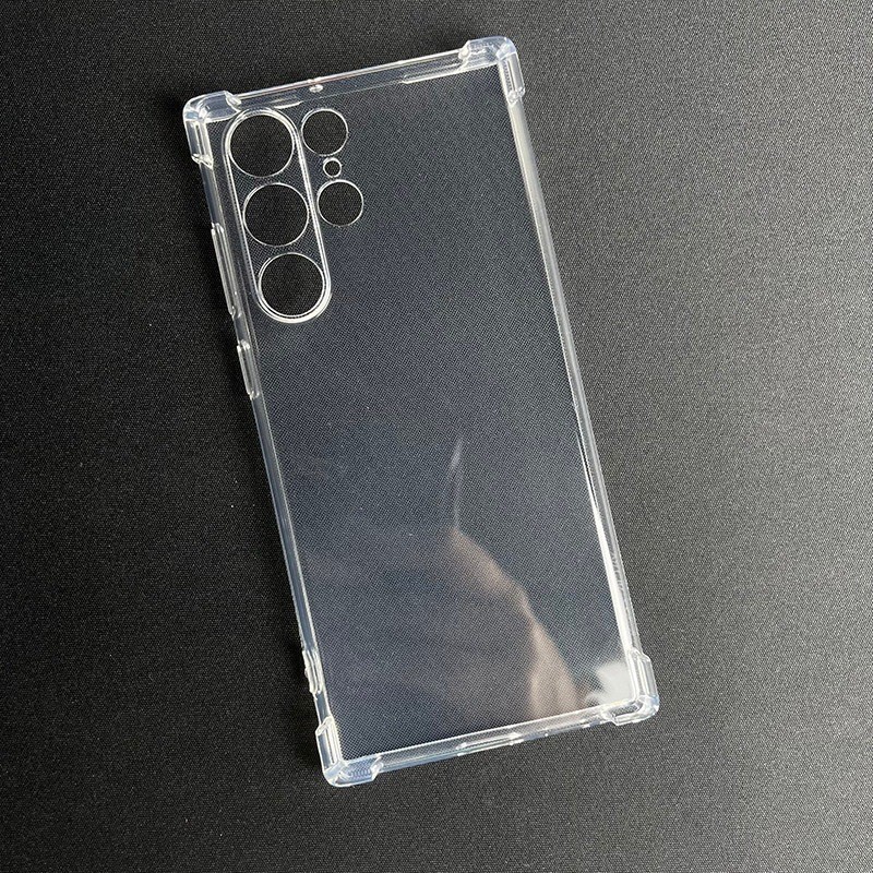 Ốp lưng Samsung S22 / S22 Plus / Ultra nhựa silicon trong suốt dẻo cao cấp chống sốc bảo vệ camera