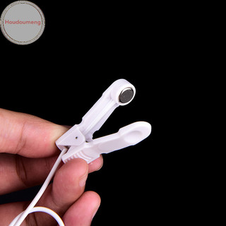 Dây dẫn điện cực houdumeng với 2 kẹp tai cho máy mát xa hàng chục 2,5mm VN