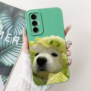 Vỏ Chống Sốc Cho Tecno Pova 3 Pova3 Ốp điện thoại LF7n Sang Trọng Ống Kính Máy Ảnh Vuông Bảo Vệ Mặt Sau Silicon Cho Tecno Pova 3 Vỏ