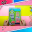 ĐỒ CHƠI NGÔI NHÀ BÚP BÊ GIẤY CẮT THỦ CÔNG DIY - TOCA LIFE WORLD - MẪU TA052A đồ chơi bé gái squishy giấy đồ chơi giấy