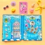Cuốn Sách toca life world Quiet Book Toka Frozen lắp ráp nhà búp bê búp cinnamoroll búp bê giấy kuromi nhà búp bê g