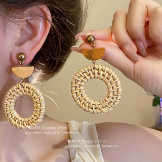 Bông tai tua rua phong cách dân tộc Bohemian Bông tai nữ thời trang sang trọng phù hợp