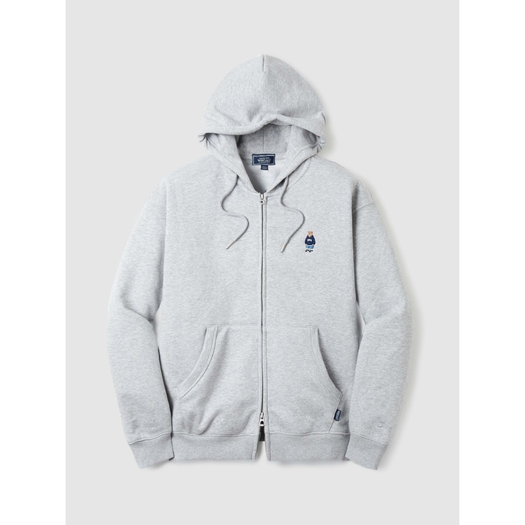 Authentic ] Who.au – Áo STEVE EMBROIDERY HOODIE ZIP-UP