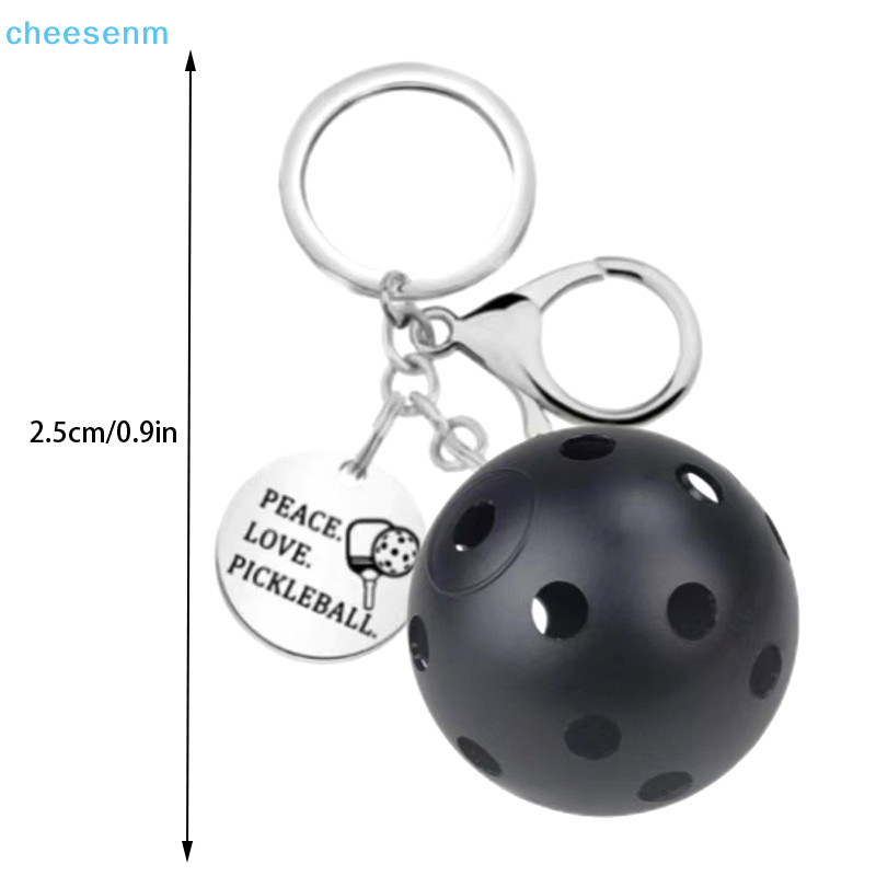 Cheenm 2024 Mới Pickleball Túi Thẻ Chìa Khóa Mặt Dây Chuyền Ô Tô Pickleball Móc Khóa Cho Đảng Hoilday Túi Xách Ví Quà Tặng Sinh Nhật VN