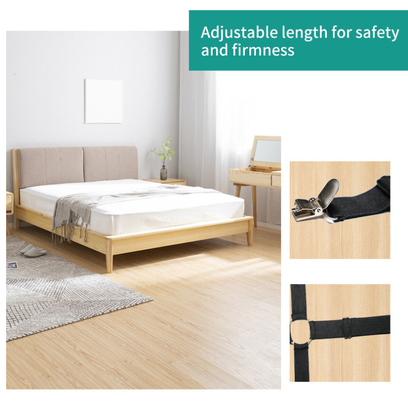 Dây Kẹp Cố Định Ga Trải Giường Chống Trượt,kẹp ga giường drap chống xê dịch ,Kẹp giữ kim loại，Thuận tiện và dễ sử dụng