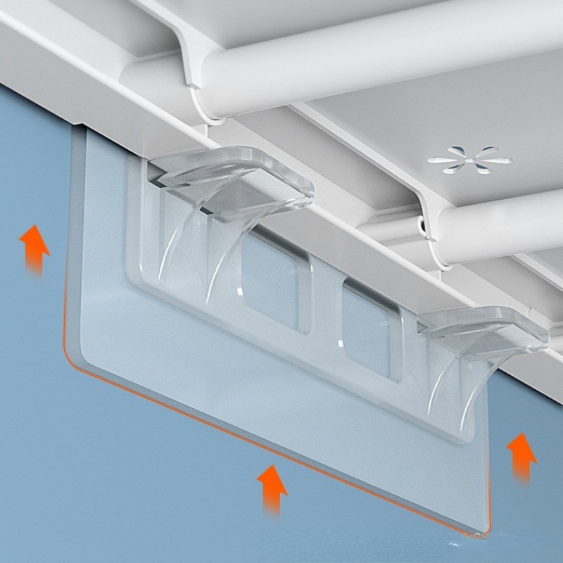 [Đặc sắc] Hỗ trợ bảng cabin tủ - Tự dính, Ổn định - Giá đỡ ngăn tủ quần áo - Đế giữ tấm ván trượt - Kệ hàng hóa Giá đỡ xếp lớp - Móc treo