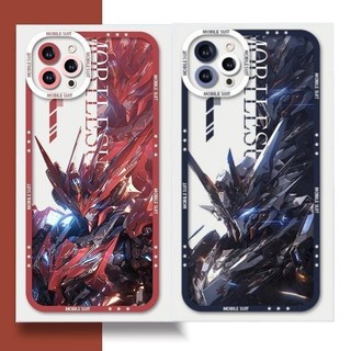 Vỏ Robot Anime Gundam Cho IPhone 15 Pro Max 14 11 12 13 Mini XR XS 7 8 6 6S Plus SE 2020 2022 7 + 8 + TPU Mềm Mắt Thiên Thần Siêu Mỏng Chống Va Đập Vỏ Điện Thoại Di Động Dễ Thương