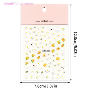 [Beautifulhome] Nhãn dán móng tay hoa dễ thương Decal dính nâng cao Trang trí móng tay DIY Nail Art Nail Art Nail Art Nail Art Nail Art Nail Art Nail Art Art Nail Art Art Art Nail Art Art Art [beauty]