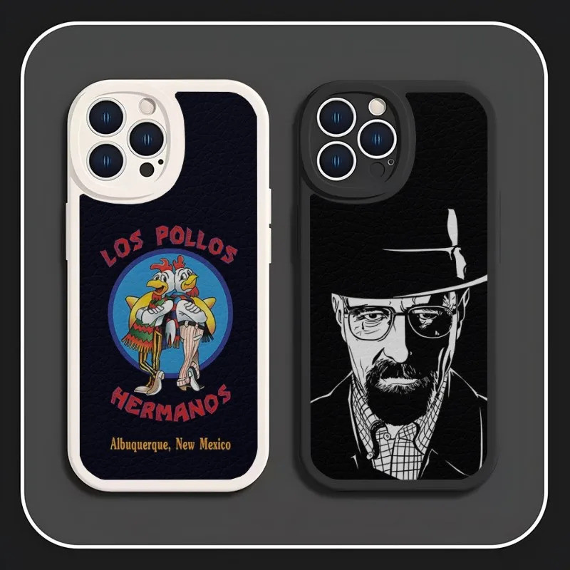 Tp-1 Breaking Bad Ốp Điện Thoại Da Cừu Cho Iphone 14 Pro Max 11 13 12 Mini X Xr Xs 8 6 7 Puls Se Vỏ Di Động Sang Trọng