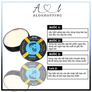Sáp vuốt tóc MALE GOD GINGLE M 118g  tạo kiểu giữ nếp cho tóc /AloShopping.vn