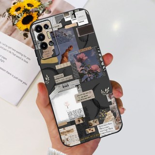 Dành Cho Tecno Pova 2 Vỏ LE7 LE7n Hoa Nổi Tiếng Hoạt Hình Silicon Mềm Màu Đen Vỏ Điện Thoại Cho Tecno Pova2 Ốp Lưng 6,9 inch