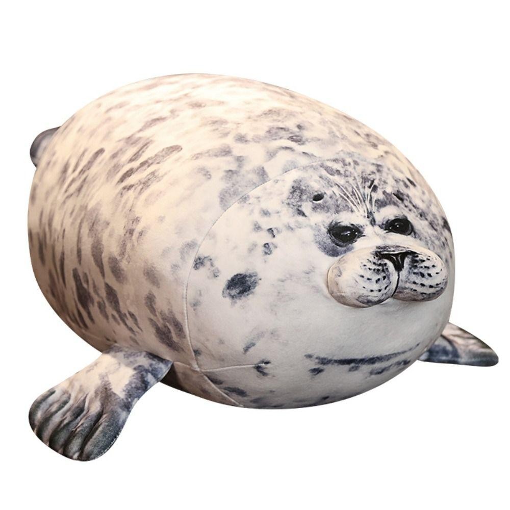 ESSENCEH Seal Đồ chơi sang trọng, Gối con dấu Blob lớn dễ thương, Hợp thời trang Mềm mại Mũm mĩm PP Cotton Thú nhồi bông Đồ chơi sang trọng dành cho người lớn