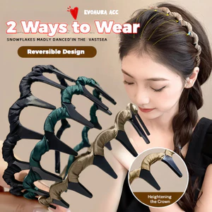Băng đô chống trượt vải sóng cao phong cách Hàn Quốc, không bị trượt