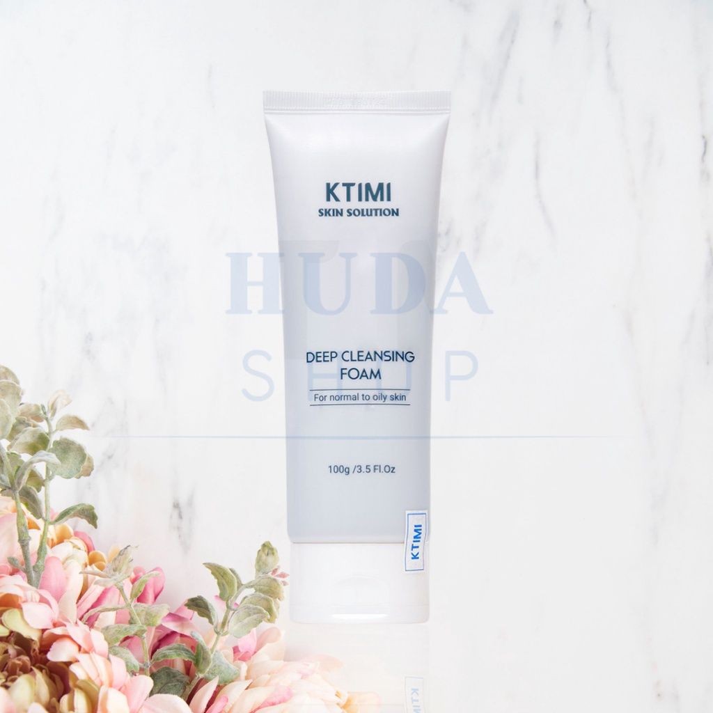 Sữa rửa mặt dịu nhẹ cho da nhờn mụn KTIMI Deep Cleansing Foam