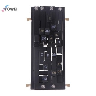 Yowei Guitar Hợp âm Người trợ giúp Hợp âm một chạm Máy ép Guitar Hợp âm Huấn luyện viên Hỗ trợ Huấn luyện viên Hệ thống học tập cho người mới bắt đầu VN