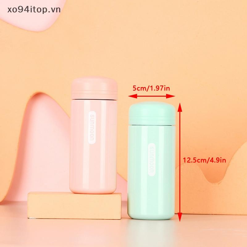 Xoitop Cốc Giữ Nhiệt Bằng Thép Không Gỉ Tiện Lợi 150ml Siêu Nhỏ Gọn Di Động Chống Rò Rỉ Thời Trang Cốc Nước Giữ Nhiệt Ấm Siêu Tốc VN