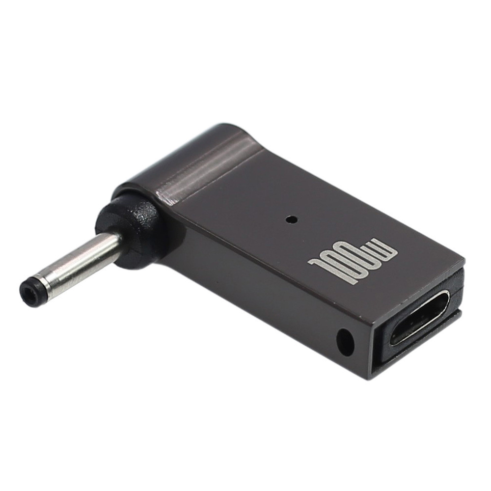 100W PD USB Type-C sang 3.0 * 1.1 Laptop DC Jack Adapter Cho Asus / Acer Chromebook C738T C740 Spin 1 3 5 Swift 3 45W 65W Bộ Chuyển Đổi Nguồn Điện, Bộ Chuyển Đổi Cắm Sạc USB-C Sang 3.0x1.0