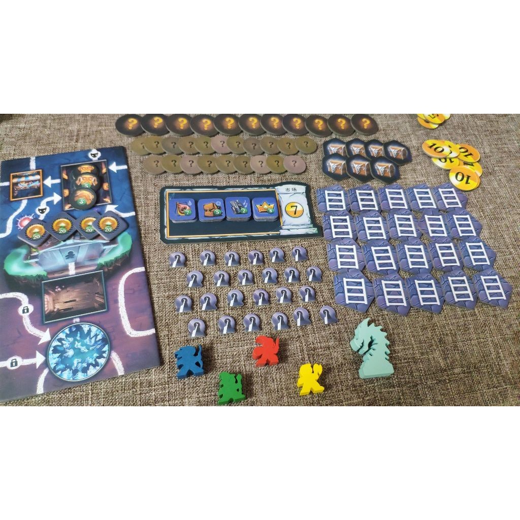 Boardgame Clank Catacomb phiên bản nâng cấp rất hay của Clank Tigar