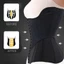 CODECOVED Quần áo định hình kiểm soát bụng, Áo ngực hỗ trợ xương cá sau sinh cho nữ, Giảm béo co giãn có thể điều chỉnh bụng ký hợp đồng Eo Huấn luyện viên Váy bó sát