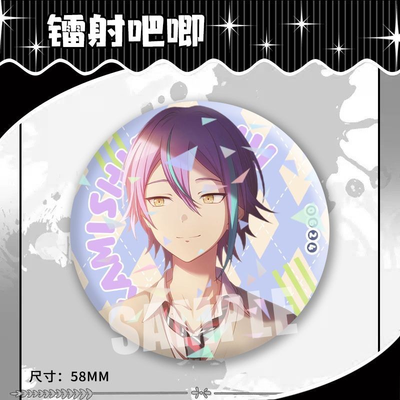 Project Sekai: Giai đoạn đầy màu sắc. Hatsune Miku – Huy hiệu ba chiều Anime Kamishiro Rui – Pin 58mm