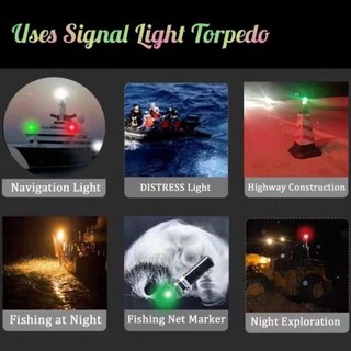 Gail Marine Navigation Light Powered Flash Boat Light Đèn cảnh báo Nhấp nháy Marine
