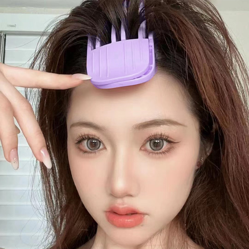 [Đến 3-5 ngày] Dụng cụ điêu khắc gió cỡ kép (6 & 3 răng), Lược đánh hơi Salon tại nhà | Tạo Rễ Lông Tơ & Uốn Tự Nhiên Với Máy Sấy Thổi, Máy Tạo Kiểu Tóc Bằng Nhựa Bền Đẹp