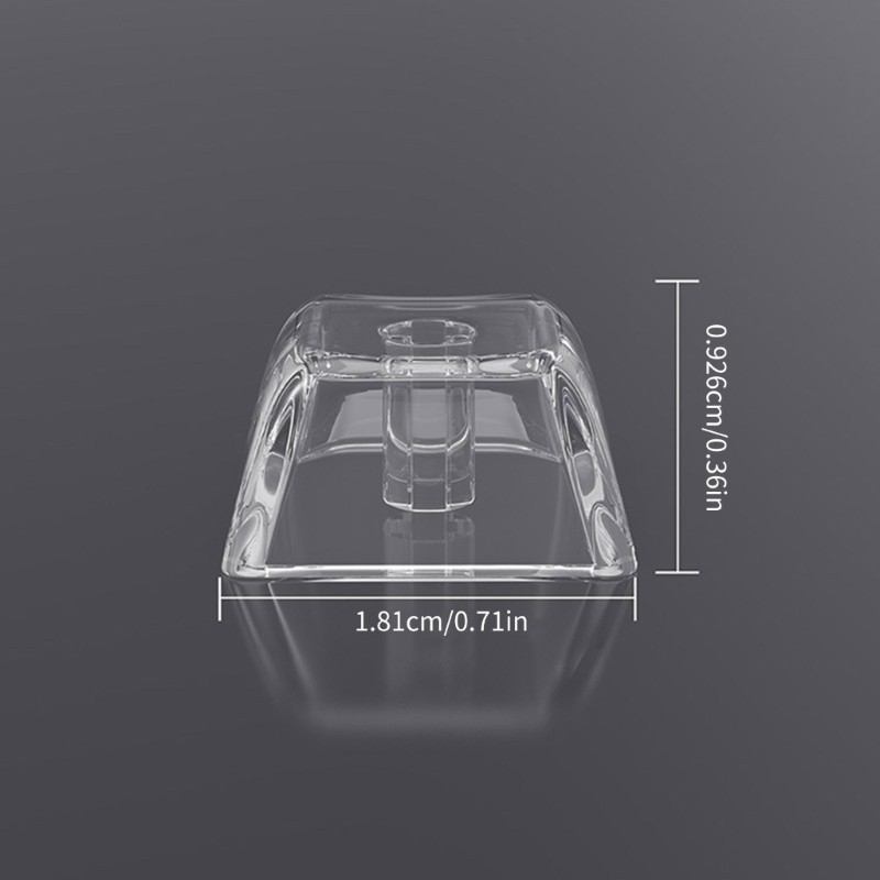Star 1 Chiếc Trống XDA Keycaps 1 Độ Dày 5 Mm Cho Bàn Phím Cơ Cải Thiện Hiệu Suất Gõ Của Bạn Keycap Trong Suốt