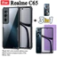 Ốp Điện Thoại Chống Sốc 3 Trong 1 Realme C65 Cho Realme C67 4G 5G C53 C51 Note 50 C65 Kính Cường Lực Và Ống Kính Chống Tia Xanh