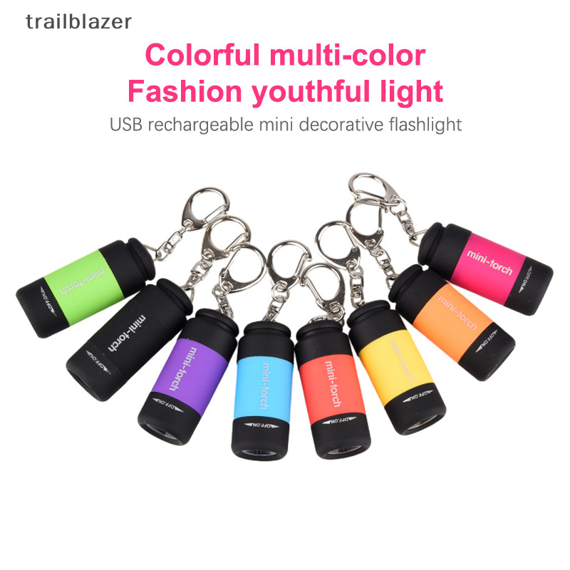 Trailblazer Đèn pin siêu sáng Usb có thể sạc lại Đèn pin nhỏ Mới