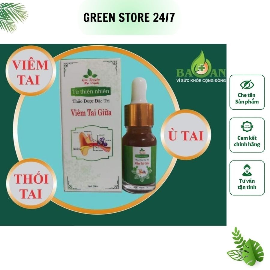 Viêm tai giữa cho trẻ nhỏ, người lớn gia truyền Bảo An | Shopee Việt Nam