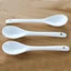 Thìa Khuấy GOJO, Thìa Tay Cầm Dài Mini Màu Trắng, Flatware Sáng Tạo Gốm Gia Vị Thìa Trà Cà Phê