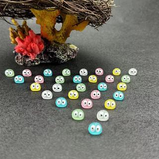 [dreamdreaming] 10 Chiếc Bánh Dạ Quang Elfs Black Sprite Duck Figurine Trang Trí Nhà Phụ Kiện Trang Trí Sân Vườn Cổ Tích Thu Nhỏ Phát Sáng [zkm]