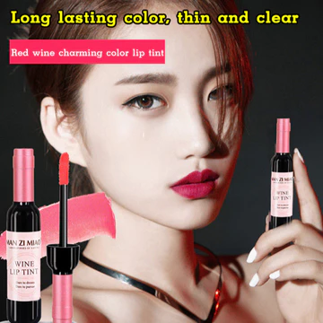 Chai rượu vang đỏ Lip Glaze