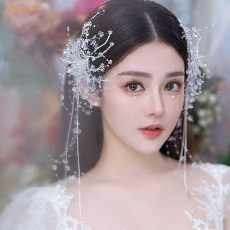 Siyuyan Hạt sel Kẹp Tóc Cho Nữ Bé Gái Kẹp Tóc Bên Kẹp Hàn Quốc Đơn Giản Trang Sức Phụ Kiện VN