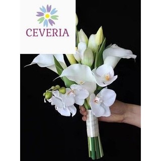 hoa cưới cầm tay cô dâu nhiều mẫu siêu xinh CEVERIA