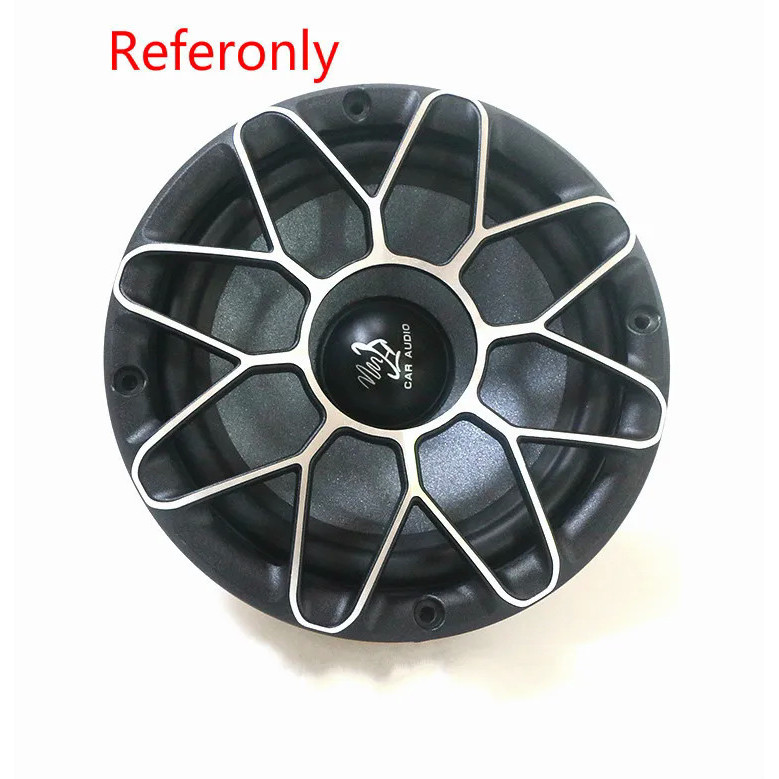 1 Chiếc 6.5 inch SubWoofer Loa Ô Tô Lưới Nướng Bao Da Nhôm Loa Lưới Loa Kim Loại Bảo Vệ Tự Làm