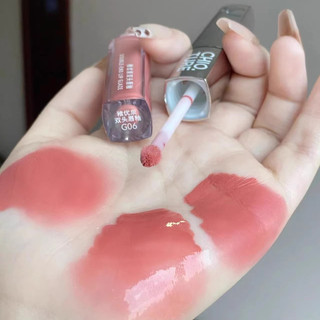 Chioture Double Headed Lip Glaze ❈ ❈ ❈ ❈ ❈ ❈ Mirror Water Gloss Son môi trong suốt Matte Lipstick Lipstick Non Staying Cup Non Fadeing Dudu Lip Gloss Lip Makeup