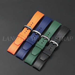 Dây đồng hồ cao su silicone 18-24mm cho Seiko 5 Cá ngừ Samurai Diver, phát hành nhanh, chống nước, dùng cho nam nữ