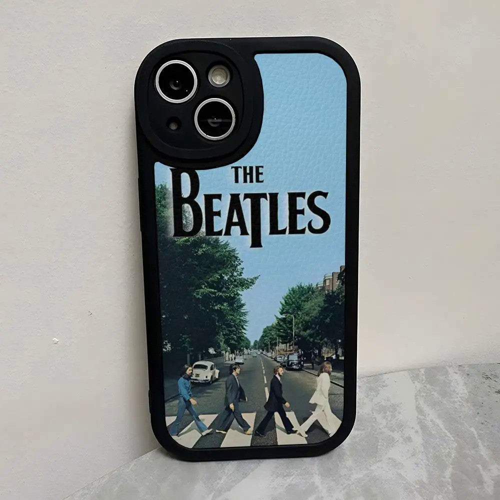 Ốp Điện Thoại TP-1 Band T-The B-Beatles Cho iPhone 17,15 Pro Max 14 Pro 11 13 12 Mini X Xr Xs 7 8 Puls Se Da Cừu Silicone So