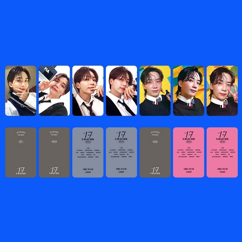 7-13 chiếc SEVENTEEN Lomo Cards 17 ở ngay đây HEAVEN FML UMS Photocards S.Coups Hoshi JOSHUA JEONGHAN Vernon HOSHI WONWOO WOZI DK MINGYU The8 Dino SEUNGKWAN Bưu thiếp nhanh YM
