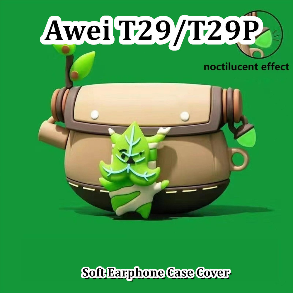 [Ngôi sao tương lai] Dành cho Vỏ Awei T29 / T29P Phim hoạt hình sáng tạo Vỏ tai nghe silicon mềm Vỏ bọc NO.1