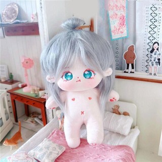 Búp bê Cotton RISEDOT 20cm, có thể đặt thành hình búp bê sang trọng hoạt hình, Đồ chơi nhồi bông mềm mại bền bỉ Anime sang trọng dễ thương