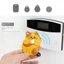 Tay áo thẻ truy cập SMILE, Móc chìa khóa dễ thương bền bỉ, Vòng chìa khóa da mặt dây chuyền động vật nhỏ chất lượng cao